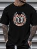 Creedence Clearwater Revival T-Shirt 1969 Wings Patch Cosmo's Factory Pendulum Homme Stretched Unisex Streetwear Soft Comfortable Graphic_viptrois.com