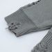 Men's 2024 New Style Ripped Round Neck Sweater Loose Long Sleeve Casual Pullover Sweater Letter Sweater_viptrois.com