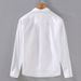 Men's Casual Contrasting Color Pure Cotton Long Sleeved Shirt, Men's Spring And Autumn Loose And Handsome Versatile Trendy Workwear Shirt_viptrois.com