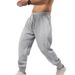 Men's Summer Jogger Pants – Slim-Fit Elastic Cuff Casual Trousers, Breathable & Lightweight For Daily Wear_viptrois.com