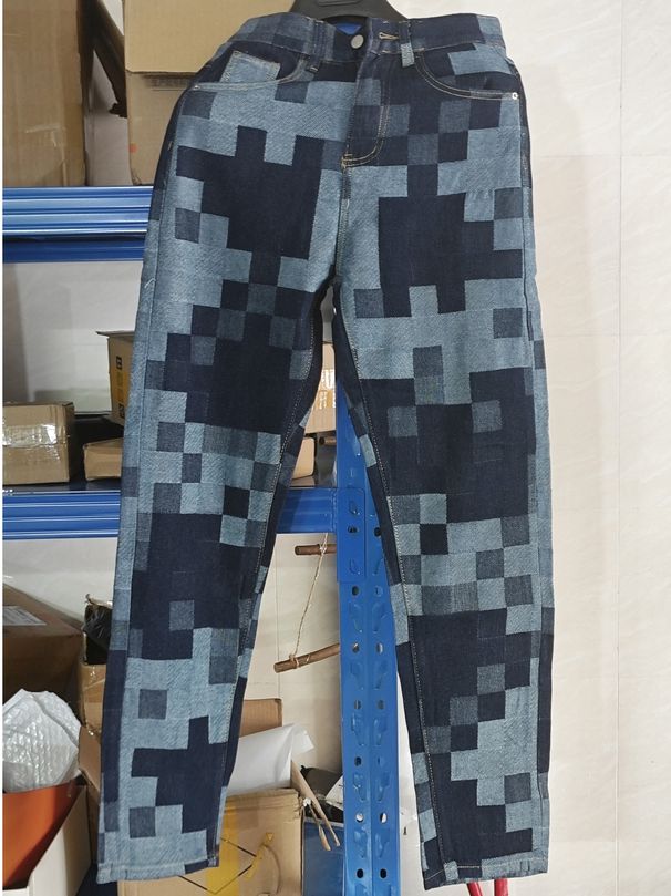 Men's Clothing Men's Denim Suit, Outdoor Sports Casual Trendy Brand Pants And Jacket, A Set Of Matching Handsome, Fashionable And Cool Outfit_viptrois.com