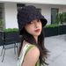 New Arrivals Spring Summer Thin Lace Bucket Hat Women Lady Wide Brim Fordable Panama Sun Cap Outdoor Beach Tour Fisherman Caps_viptrois.com