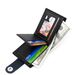 Wallet Card Cases Men's Short Wallet Simple Magnetic Buckle Wallet With Zipper Multiple Card Slots Large Capacity Coin Pocket Men's Wallet_viptrois.com