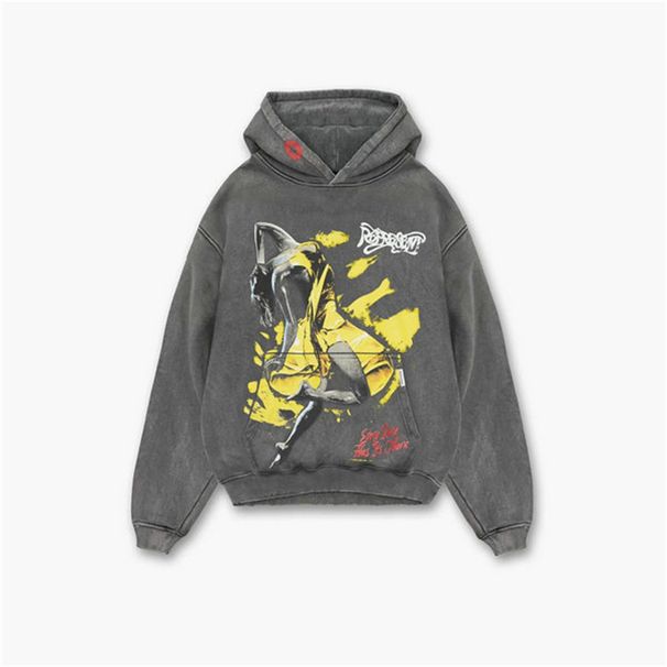 2026 Fashion American Style High Street Hip-Hop Y2K Hoodies Youth/Men Cotton Vintage Printing Washed Do Old Long Sleeve Loose Gray Hooded Sweatshirts_viptrois.com