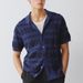 Men's New Jacquard Business Polo Shirt Knitted Short Sleeved Cardigan_viptrois.com