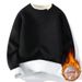 Pulse 2025 Autumn Winter Fleece-Lined Two-Piece Men, High-End Lazy Style Knitted Sweater For Men_viptrois.com