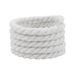Shoe Accessories gold shoelaces round 7mm solid color hand woven polyester cotton rope thick sneakers dad shoes_viptrois.com