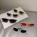 Sunglasses, new trendy internet celebrity, same style as bouncy butterfly frame with diamond cat eye triangle_viptrois.com