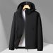 Unisex Lightweight Windbreaker Jacket – Waterproof Hooded Raincoat For Hiking, Cycling & Urban Commute (XS-XXXL, 9 Colors, Breathable Polyester)_viptrois.com