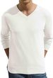 Loom Cross-Border New Style Foreign Trade Men's V-Neck Solid Color European And American Youth Autumn Winter Casual Knitted_viptrois.com