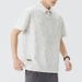 Men's Clothing Men's Polo Shirt Teenagers Loose Casual Lapel T Shirt Fashion Brand Tie Dye High End Tops_viptrois.com