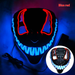 Halloween Venom Luminous Mask Movie Horror And Bizarre Full Face LED Mask Prop_viptrois.com
