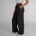 Men's Clothing Sweatpants Casual Wide Leg Sports Pants Elastic Drawstring Loose Trousers_viptrois.com