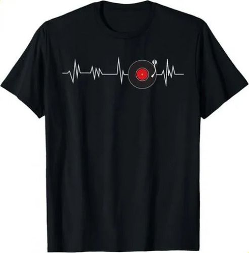 T-shirtvinyl Record 2026 Heartbeat Retro Music Vintage Disc Jocke Dad Gift T-sh_viptrois.com