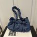 Small And Minimalist Personalized For Women 2024 New Commuter Wrinkle Underarm Versatile Casual Instagram Cloud Shoulder_viptrois.com