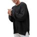Men's Streetwear Knit Sweater – Thick Polyester Crewneck Pullover With Ribbed Hem (M-XXL, 5 Colors) | Oversized Long Sleeve Winter Top_viptrois.com