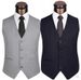 Men's Clothing Slim Suit Vest Suit Vest Casual Professional Vest Groomsmen Vest_viptrois.com