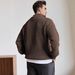Loom Cross-Border Autumn Winter New Half-Zip Stand Collar Men's Old Money Style Sweater Knitted Pullover_viptrois.com