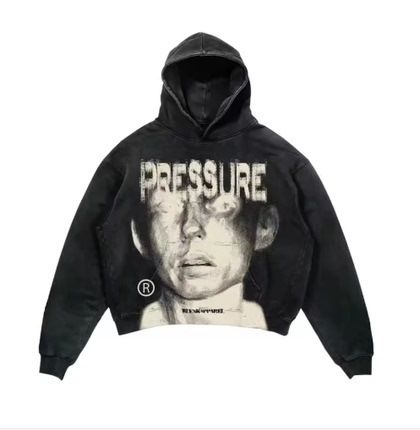New 2025 Concert PRESSURE Printed Sweatshirt Hoodie Loose Versatile Top Hot Sale_viptrois.com