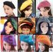New Korean Style Spring And Autumn Beret Solid Color Woolen Painter Fashionable Women's Trendy Hat_viptrois.com
