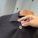 100% Pure Wool Men’s Cardigan – Timeless Knit Blazer (M-3XL, Grey/Black/Khaki)_viptrois.com
