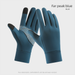 Winter Training Warm Outdoor Marathon Sports Cycling Fleece Anti-Slip Men And Women Running Gloves_viptrois.com