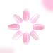 Short Trapezoidal Glitter Powder Gradient Halo Burst Wear Nail Art Patch Fashion European and American Foreign Trade Nail Art Patch 24 Pieces_viptrois.com