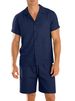 Men's Casual Button-Up Shirt & Beach Shorts Set – Breathable Summer Outfit (S-XXXL, 6 Colors) | Office-to-Vacation Style_viptrois.com