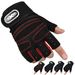 Unisex Half-Finger Gym Gloves – Non-Slip Breathable Workout Gloves With Wrist Support_viptrois.com