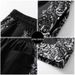 Men's Clothing Fashion Retro Sports Casual Shorts Cashew Flower Shorts Sports Basketball Pants_viptrois.com