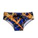 New Low-waist Drawstring Men's Swimming Trunks With Printed Design, Extremely Sexy, With Double-layer Lining On The Inside For Anti-transmission._viptrois.com
