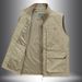 "Men's Utility Vest – Rugged Nylon Photographer & Fishing Sleeveless Jacket With Multi-Pockets (Relaxed Fit, Breathable Polyester Lining, M-5XL)"_viptrois.com