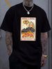The Audacity Skeleton Tarot Card Sun Eye Aesthetic Art T-Shirt Slightly Designer Clothes Summer Soft Breathable Versatile Stretched Comfortable_viptrois.com