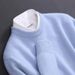 Men's Round Neck Sweater Knitted Base Layer Slim Fit Casual Trendy Autumn Winter Fashion For Men_viptrois.com