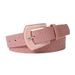 Summer resin needle buckle women's fresh and sweet grass mat pattern decoration jeans dress belt for women_viptrois.com