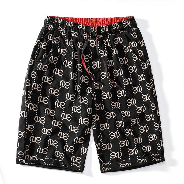 Men's Clothing Summer Plus Size Loose Trendy Floral Pants Shorts Summer Casual Shorts Men Beach Pants_viptrois.com