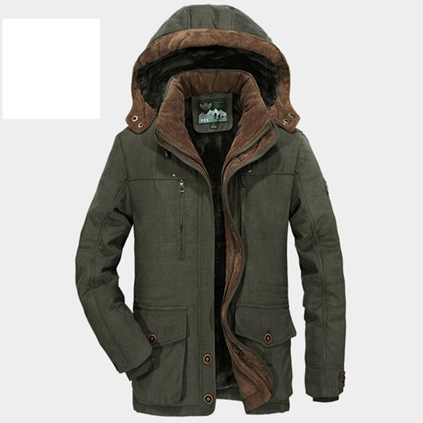 Men's winter blue three-dimensional patch bag with casual zipper cotton solid color loose type youth_viptrois.com