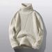 Men's Clothing New Autumn And Winter New Men's Sheep Wool Thick Turtleneck Sweater Men's Knitted Sweater_viptrois.com