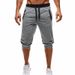 Men's Clothing Men's Style Summer Casual Shorts Color Block Fitness Jogging Five Point Logo Print For Formal & Casual_viptrois.com