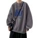 Autumn Vintage Round Neck Pullover Hoodie Men's Loose And Versatile Casual Top_viptrois.com