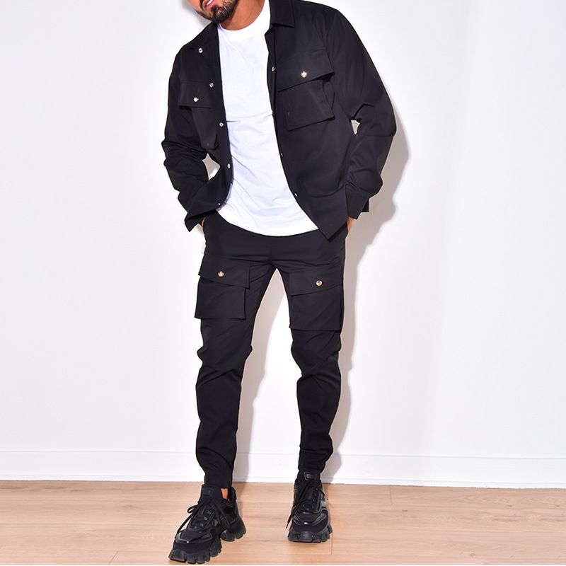 Man's Clothing Overalls Men's Suit Sportswear_viptrois.com