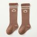 Mother & Kids autumn and winter new version baby long socks college style children's calf socks striped animal student high socks_viptrois.com