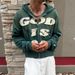 Men's Clothing Personality Street Letter Patch Embroidered Hoodie High Street Trend Zipper Loose Sweatshirt_viptrois.com