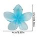 Cute Matte Color Gradient 4-Piece Bauhinia Small Half-Up Claw Clips - Sweet Princess Hair Accessories_viptrois.com