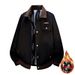 Fleece Vintage Jacket Jacket Men's Casual Jacket_viptrois.com