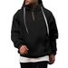 24 Autumn Winter American Style Hooded Thickened Casual Jacket Men's Loose Sweatshirt Trench Coat_viptrois.com