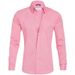 Men’s Clothing Hot Sale Men's Zipper Shirt Hidden Zipper Button Oxford Stretch Cotton Zipper Lining_viptrois.com