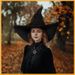 Halloween Black Ruched Mesh COS Magician Witch Wizard Hat Costume_viptrois.com
