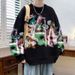 Long Sleeved T-shirt Men's Hoodie Base Shirt Round Neck Youth Top_viptrois.com