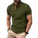 Summer 2025 New Men's Short-sleeved T-shirt With Quick-drying Casual Polo Shirt For Men_viptrois.com